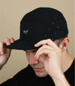 Reell 5 Panel Nylon Black