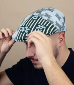 Kangol 504 Nature Flip Iced Lilac Pine