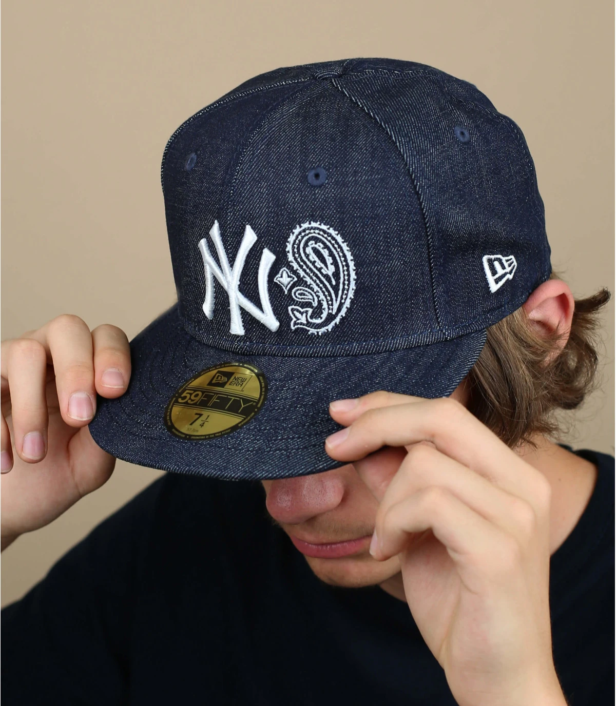 NEW ERA 5950 Paisley NY Denim
