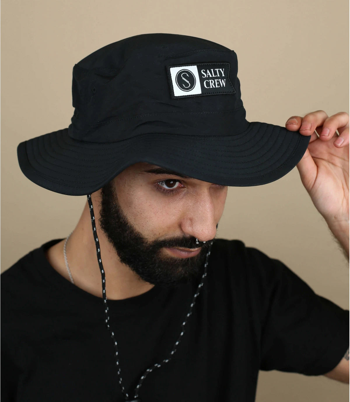 Salty Crew Alpha Tech Boonie Black