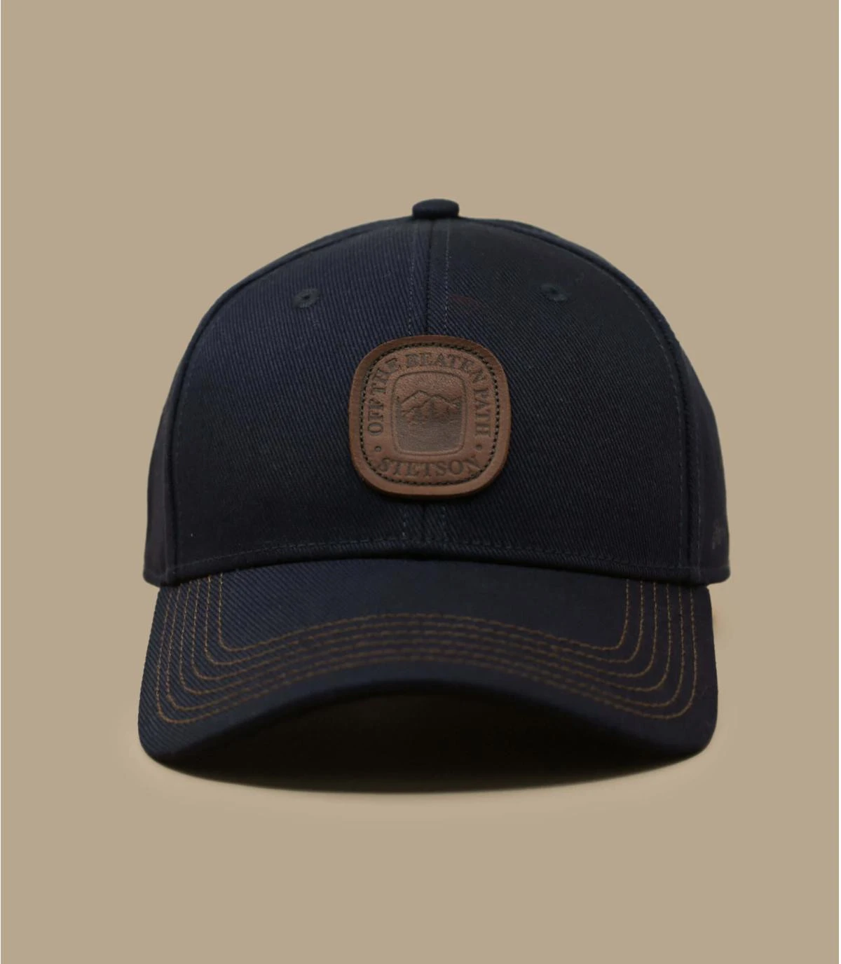 Stetson Baseball Cap Off The Beaten Path Navy – Image 2