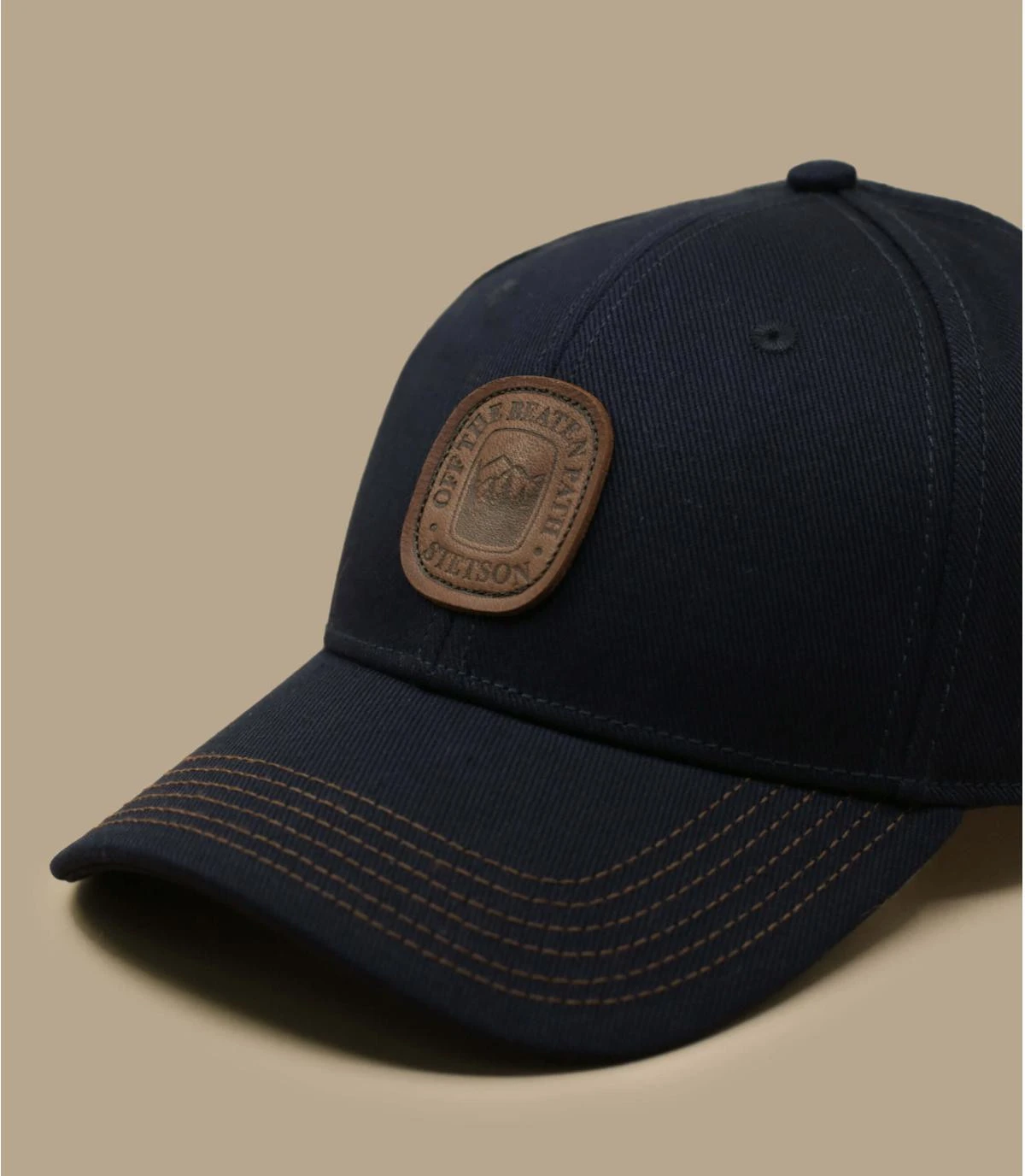 Stetson Baseball Cap Off The Beaten Path Navy – Image 3