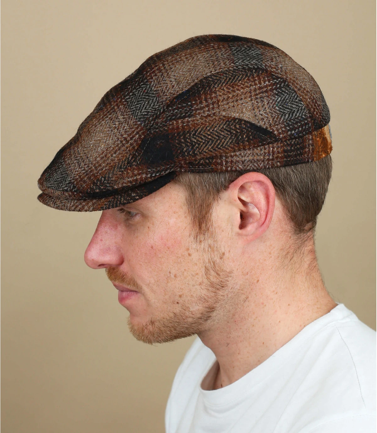 Belvedere Earflap Wool Beige Brown