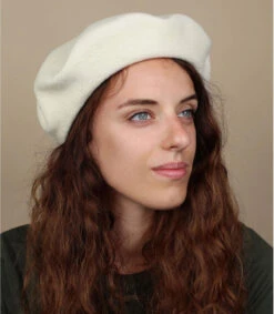 Beret Classique Ecru