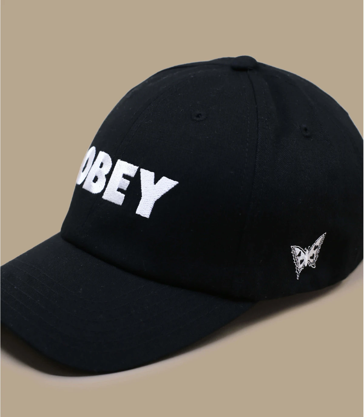 OBEY Bold Strapback Black – Image 2
