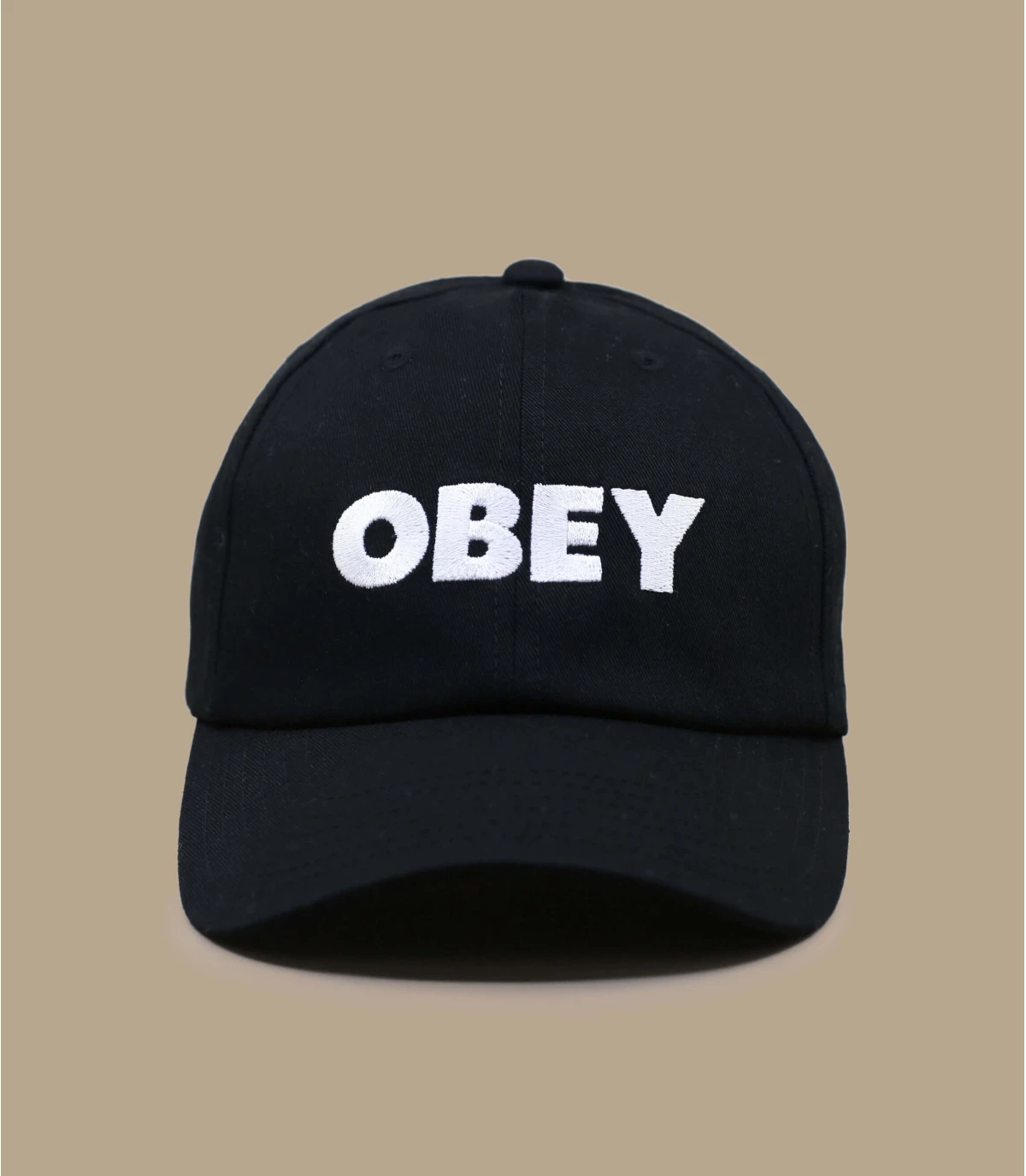 OBEY Bold Strapback Black – Image 3