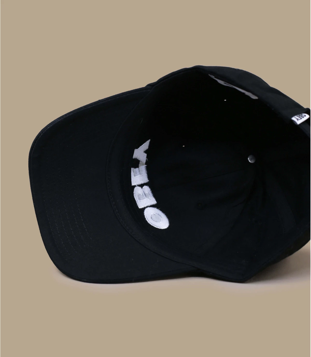 OBEY Bold Strapback Black – Image 6