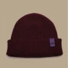 Bonnet Ahoy Burgundy Purple. Eco & Fabriqué En France