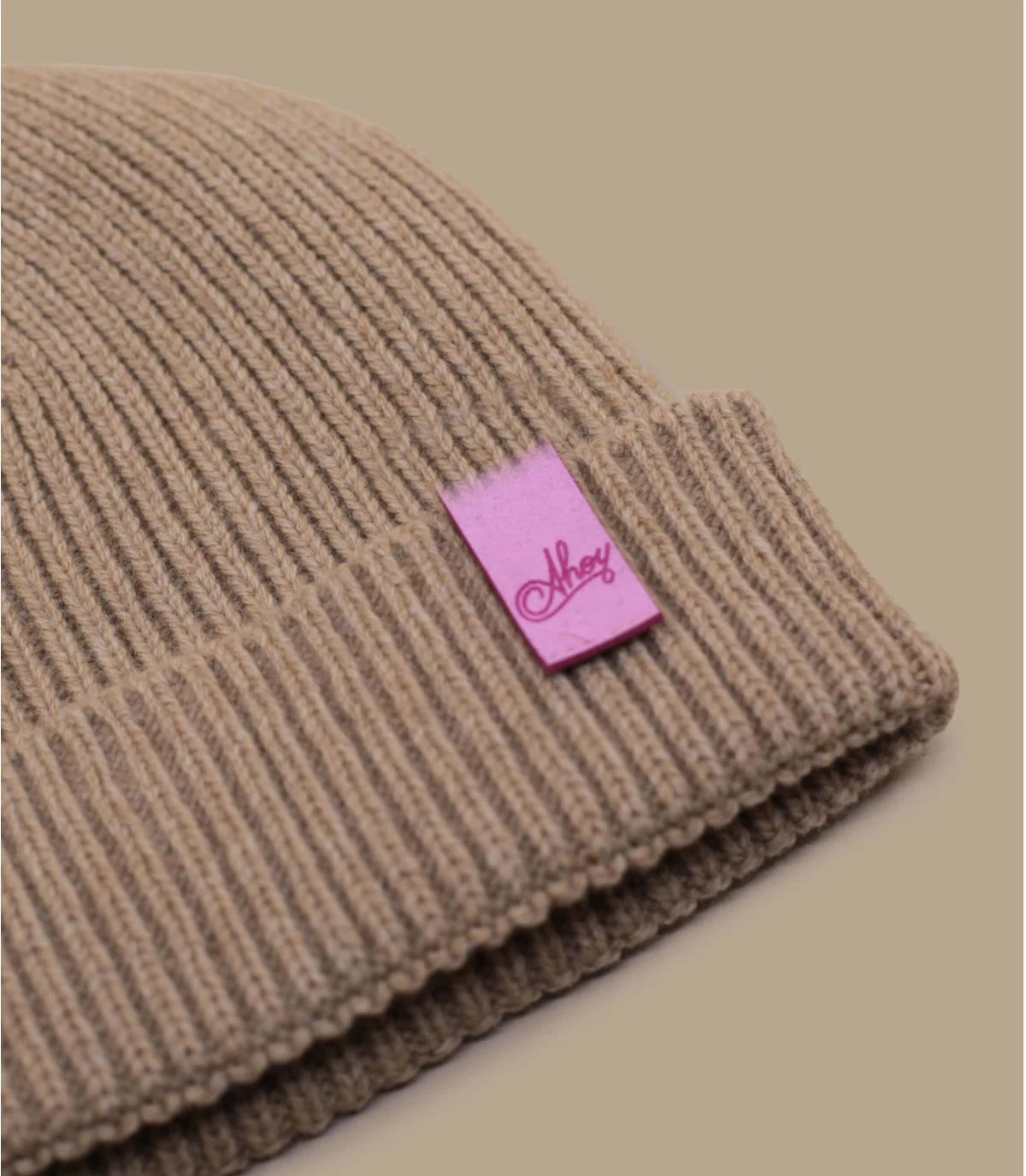 Bonnet Ahoy Camel Pink. Eco & Fabriqué En Franceble – Image 2