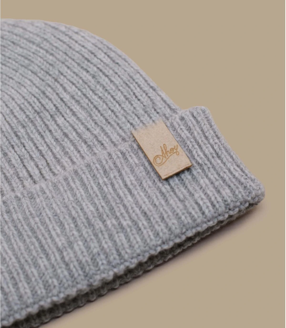 Bonnet Ahoy Grey Beige. Eco & Fabriqué En France – Image 2