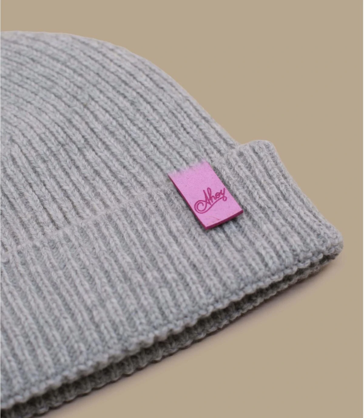 Bonnet Ahoy Grey Pink. Eco & Fabriqué En France – Image 2