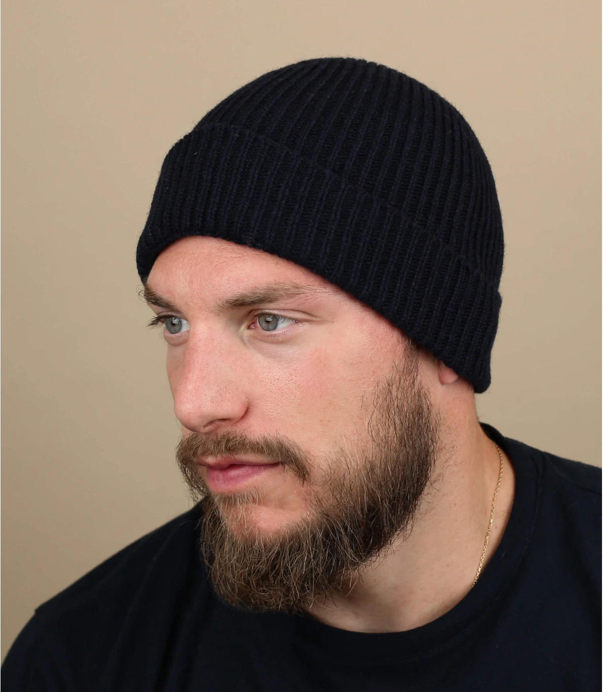 Bonnet Fabriqué En France Laine Recyclée Marine