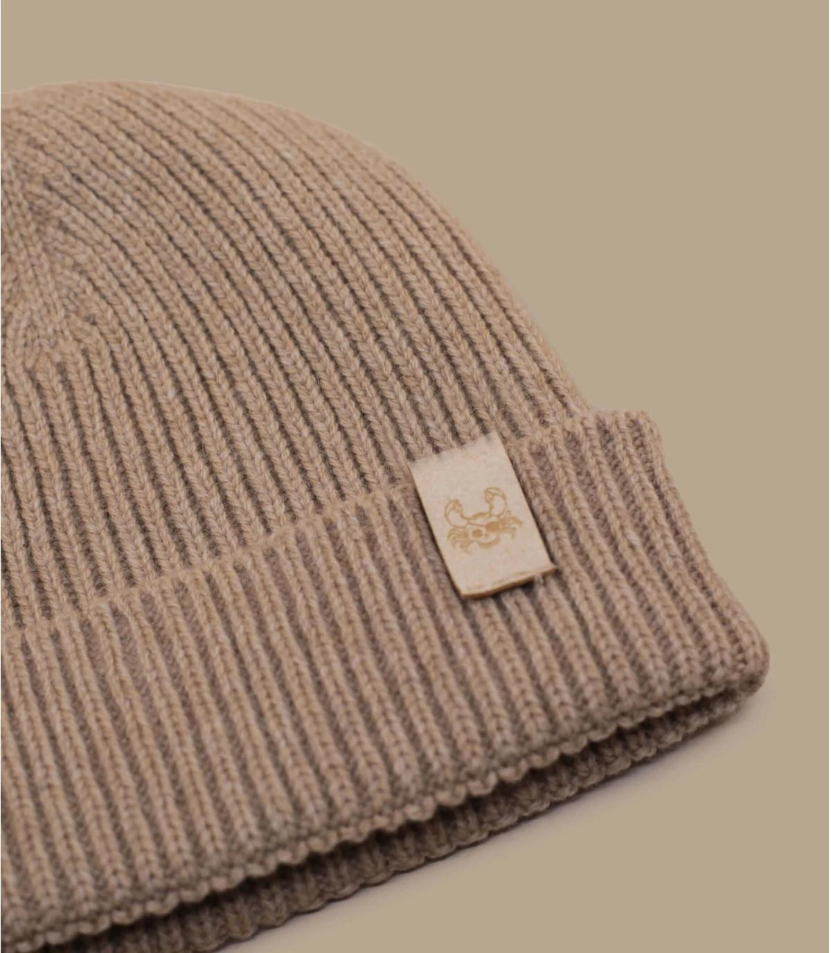 Bonnet Ocean Legend Camel Beige. Eco & Fabriqué En France – Image 2