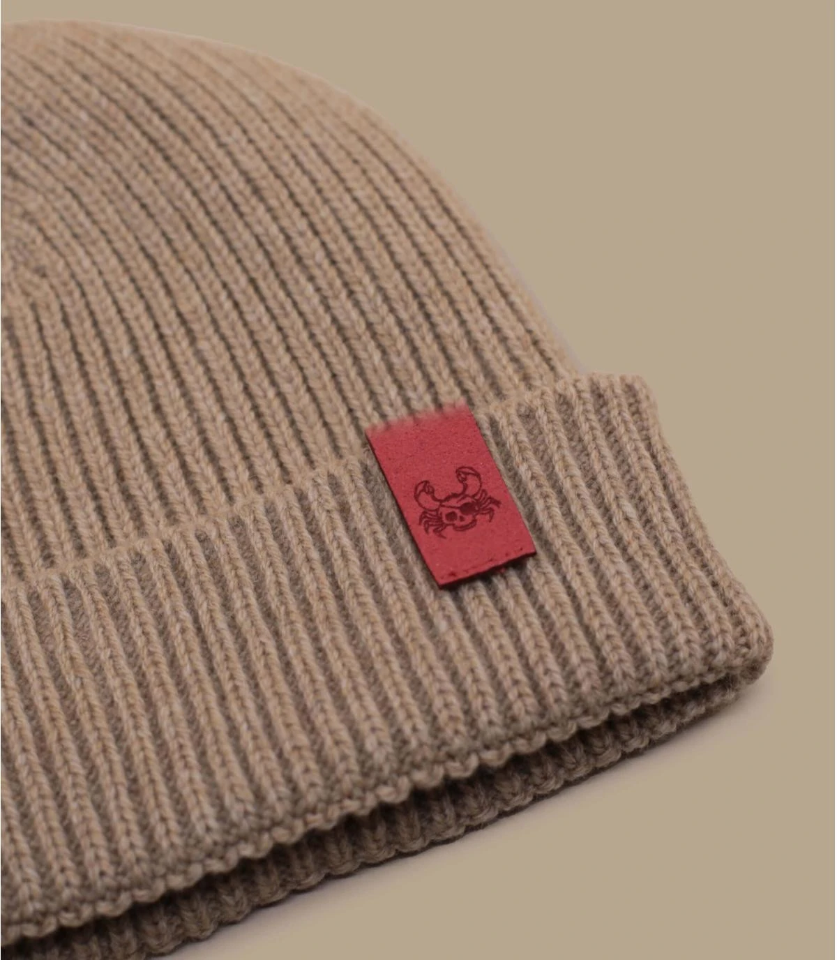 Bonnet Ocean Legend Camel Red. Eco & Fabriqué En France – Image 2