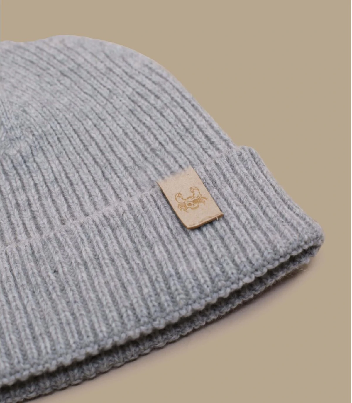 Bonnet Ocean Legend Grey Beige. Eco & Fabriqué En France – Image 2