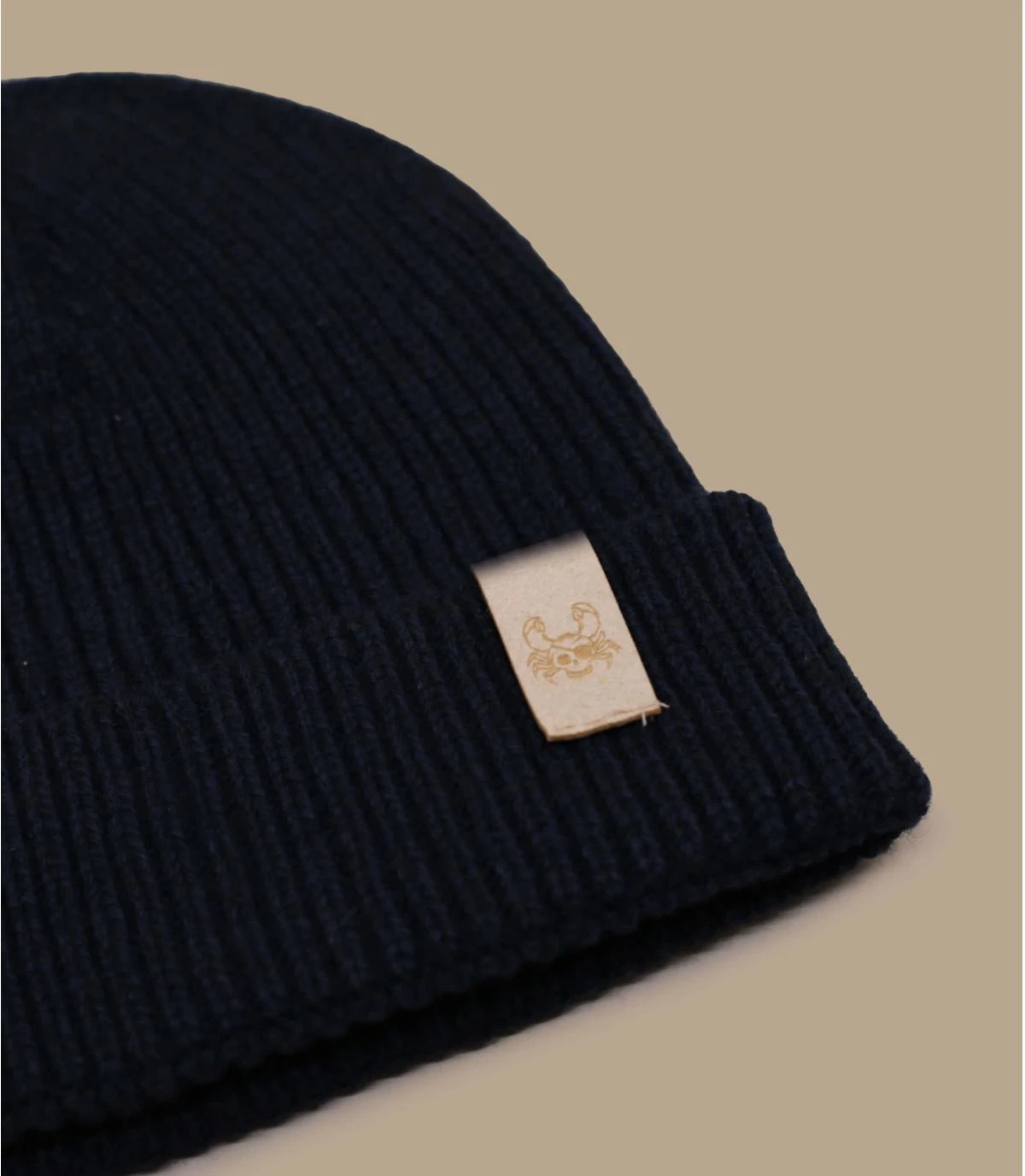 Bonnet Ocean Legend Navy Beige. Eco & Fabriqué En France – Image 2