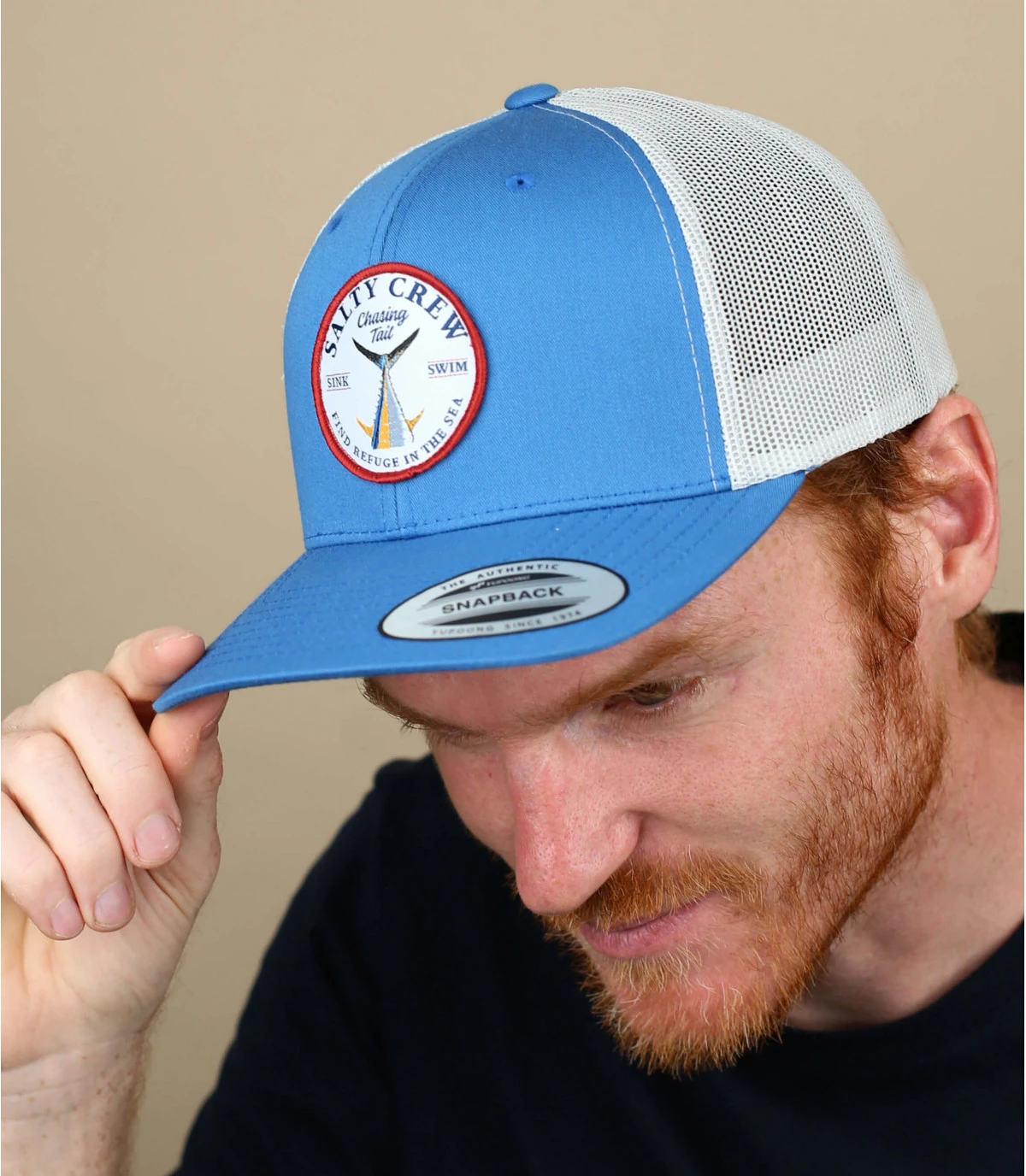 Salty Crew Bottom Dweller Retro Trucker Slate Silver