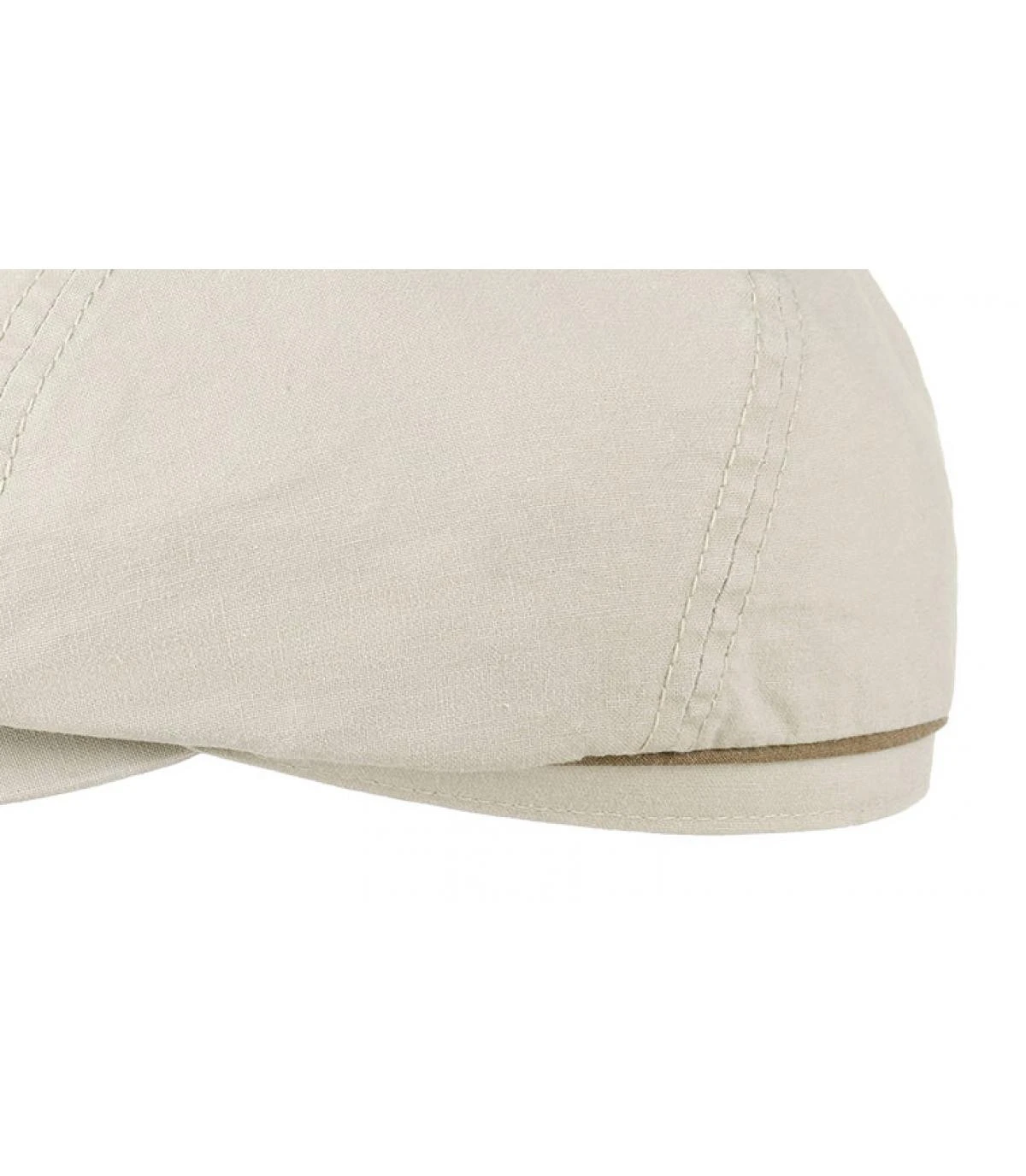 Stetson Brooklyn Cap Delave Coton Organic Beige â Image 3
