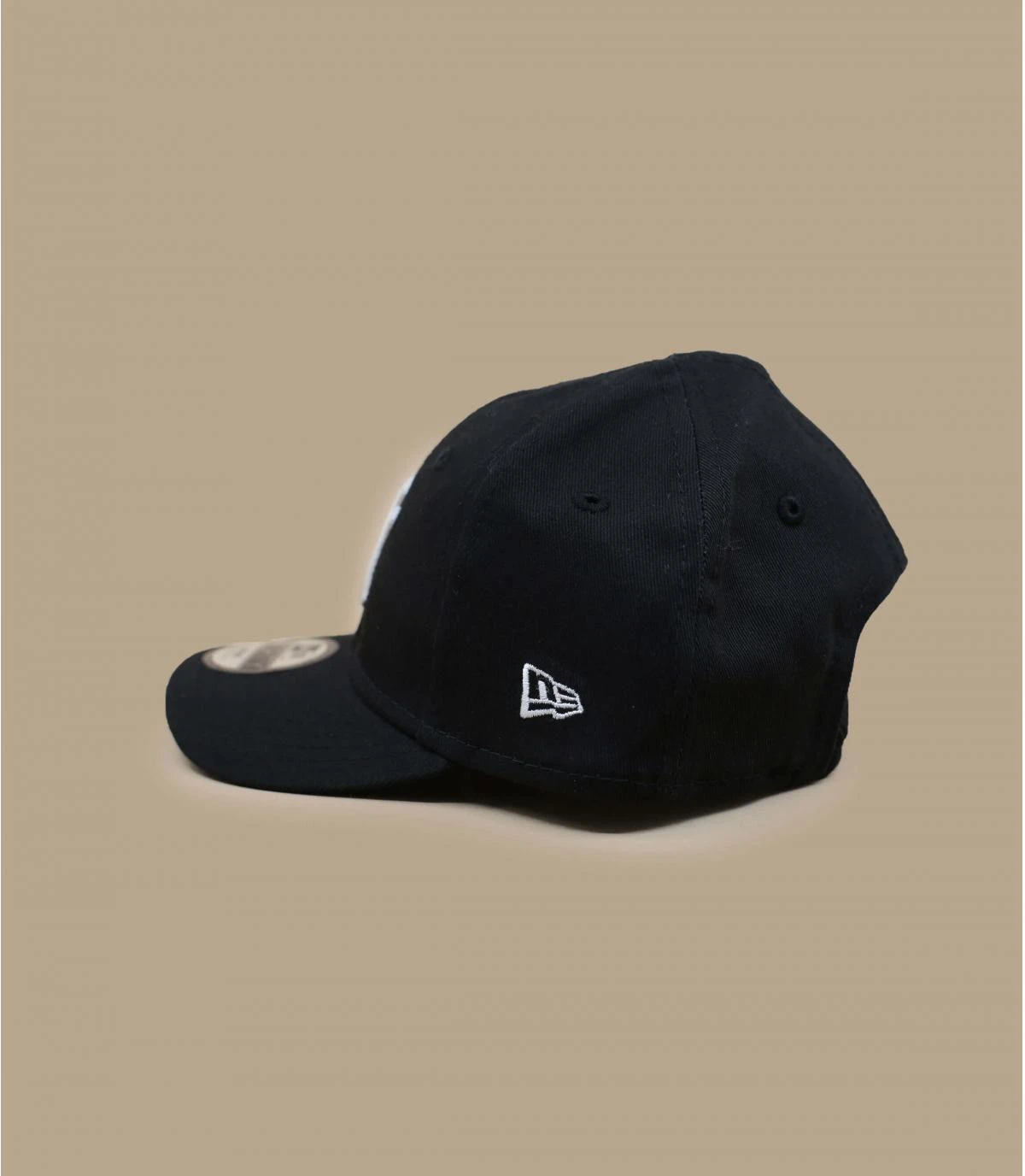 NEW ERA Casquette Bébé NY 9Forty Black White – Image 2