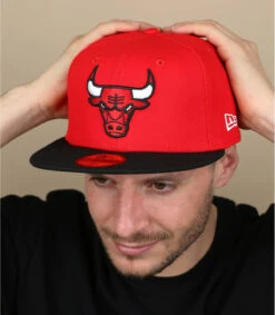 NEW ERA Casquette Chicago Bulls 59fifty Rouge