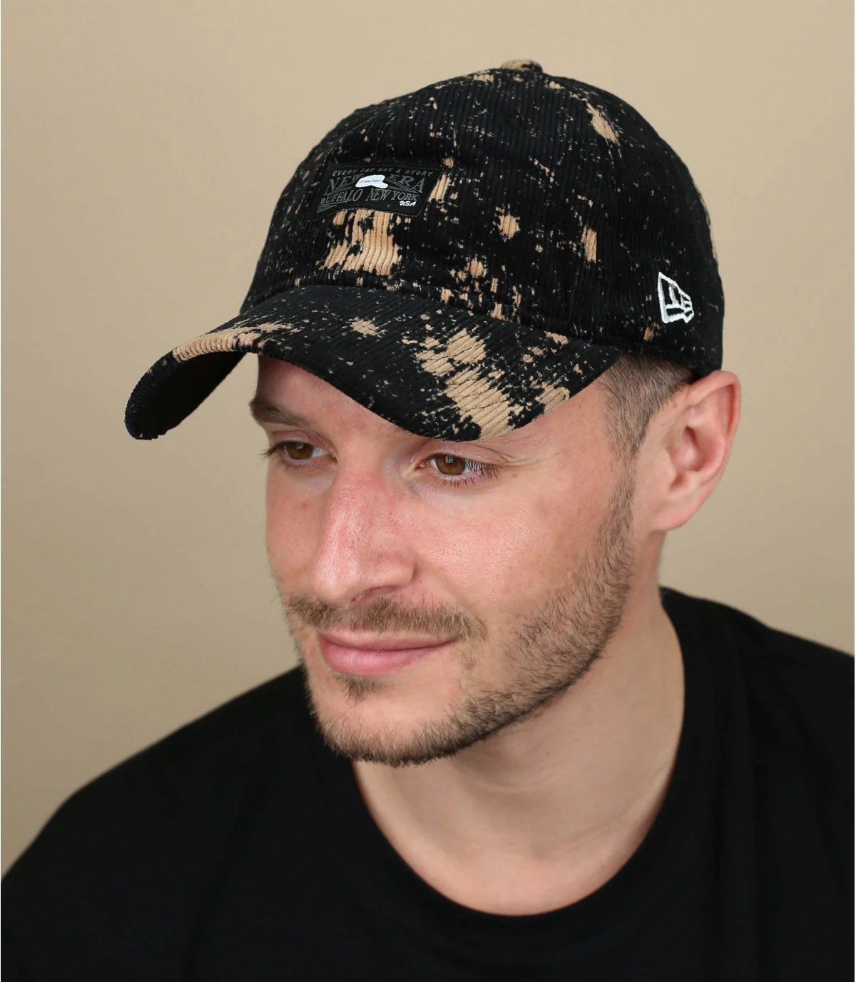 NEW ERA Casquette Dyed Cord 920 Black