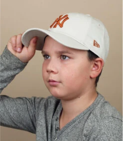 NEW ERA Casquette Kids League Ess NY 940 Stone Toffee
