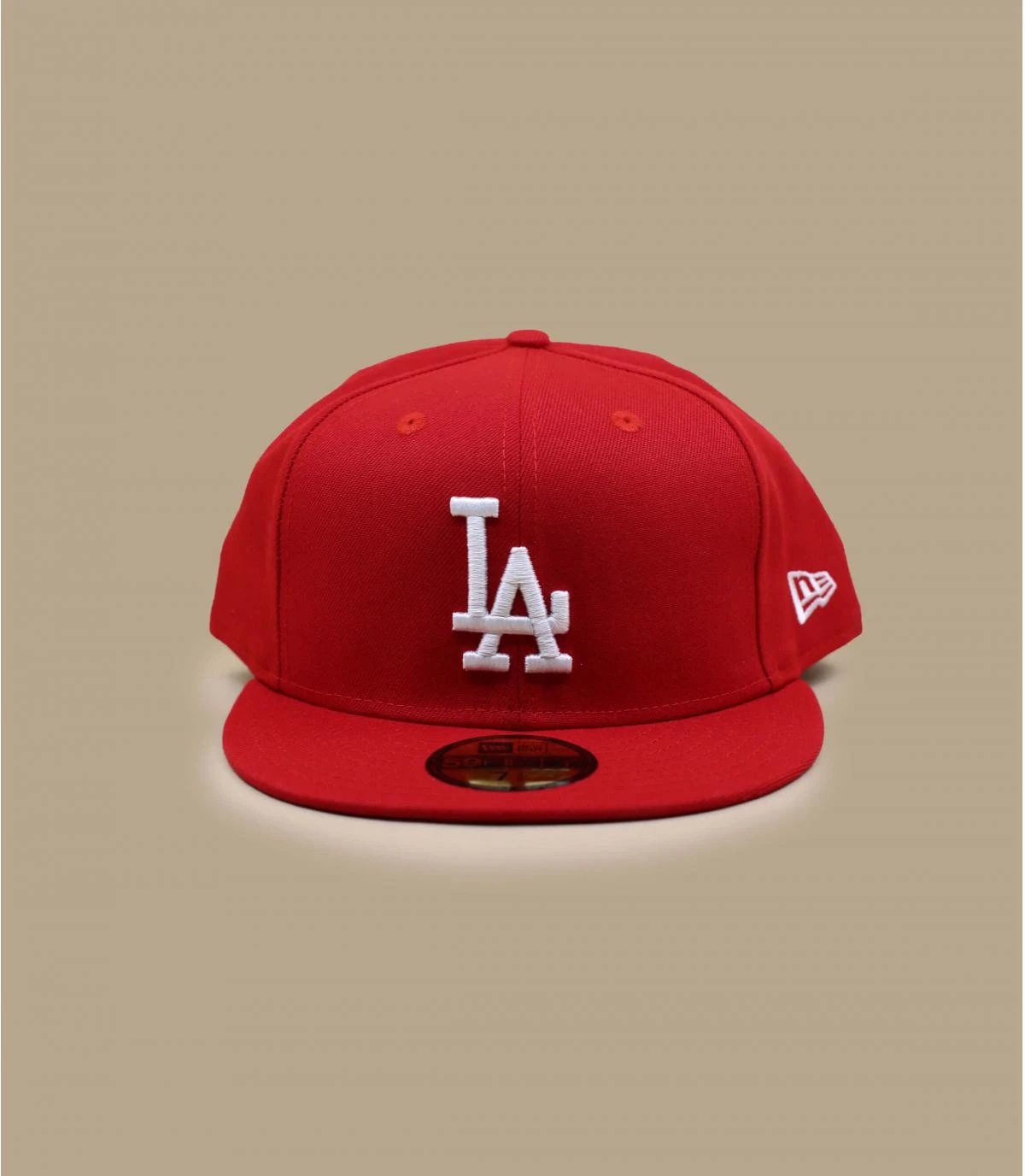 NEW ERA Casquette LA 59fifty Rouge