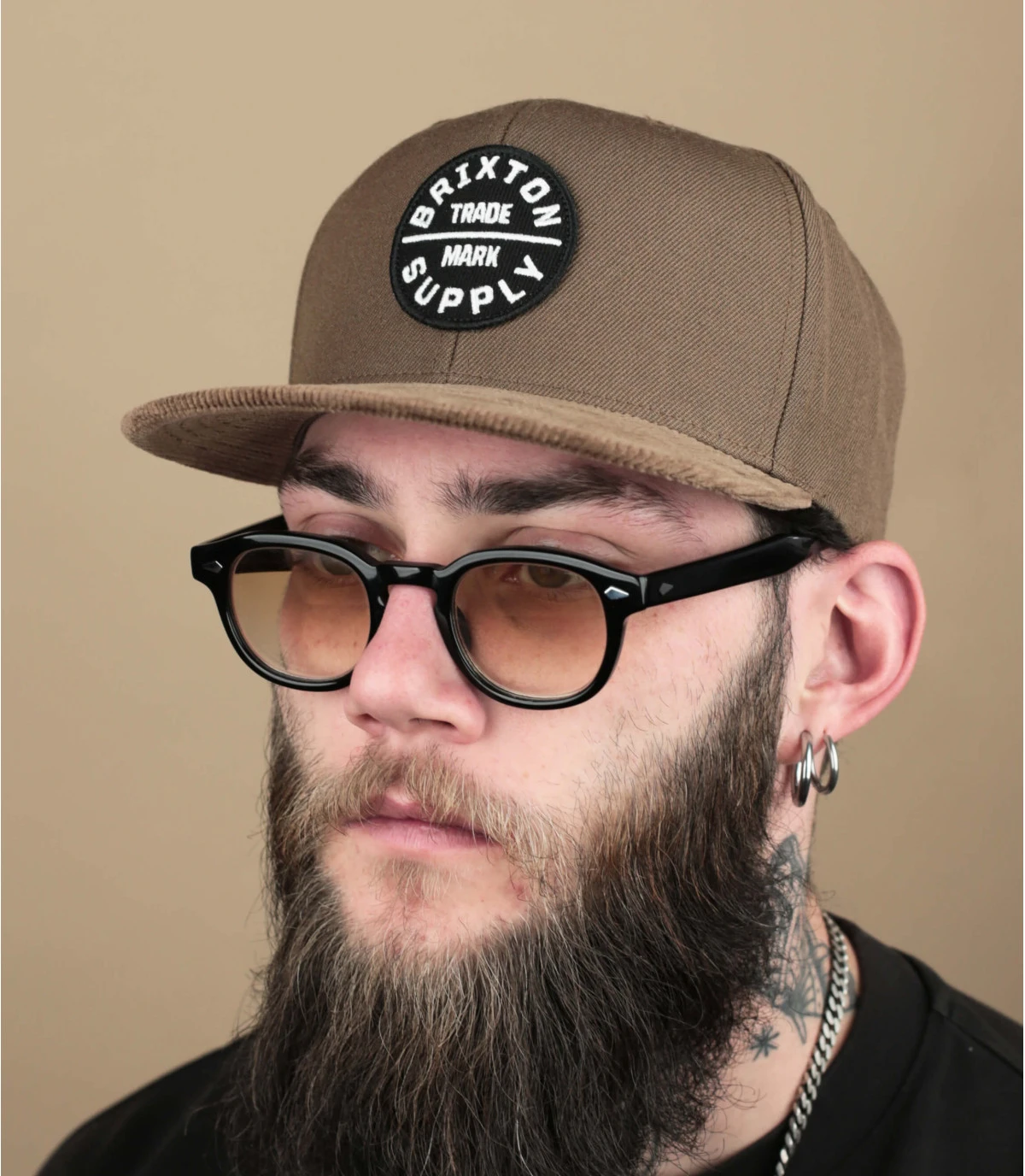 Brixton Casquette Oath III Snapback Dark Earth
