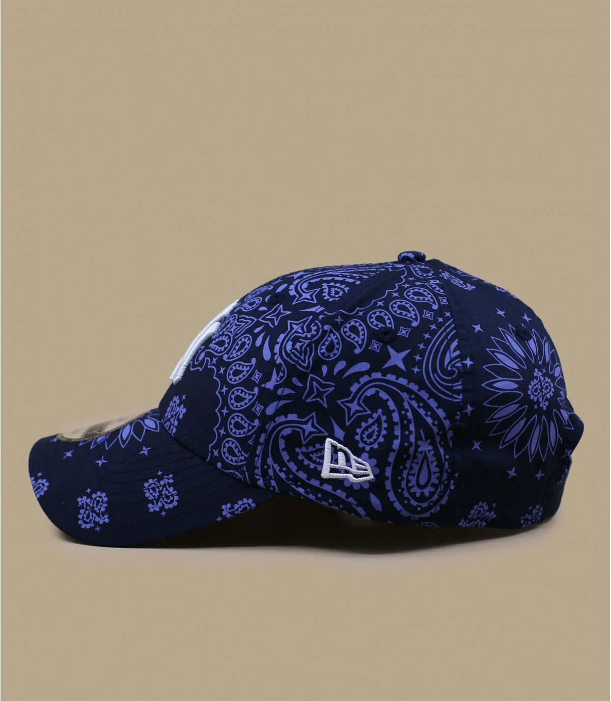 NEW ERA Casquette Paisley Print 940 NY Navy – Image 4