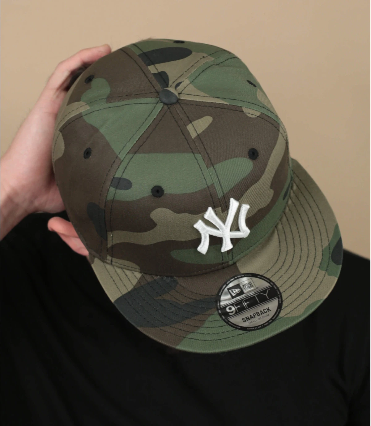NEW ERA Casquette Snapback Team Camo 950 NY Woodland