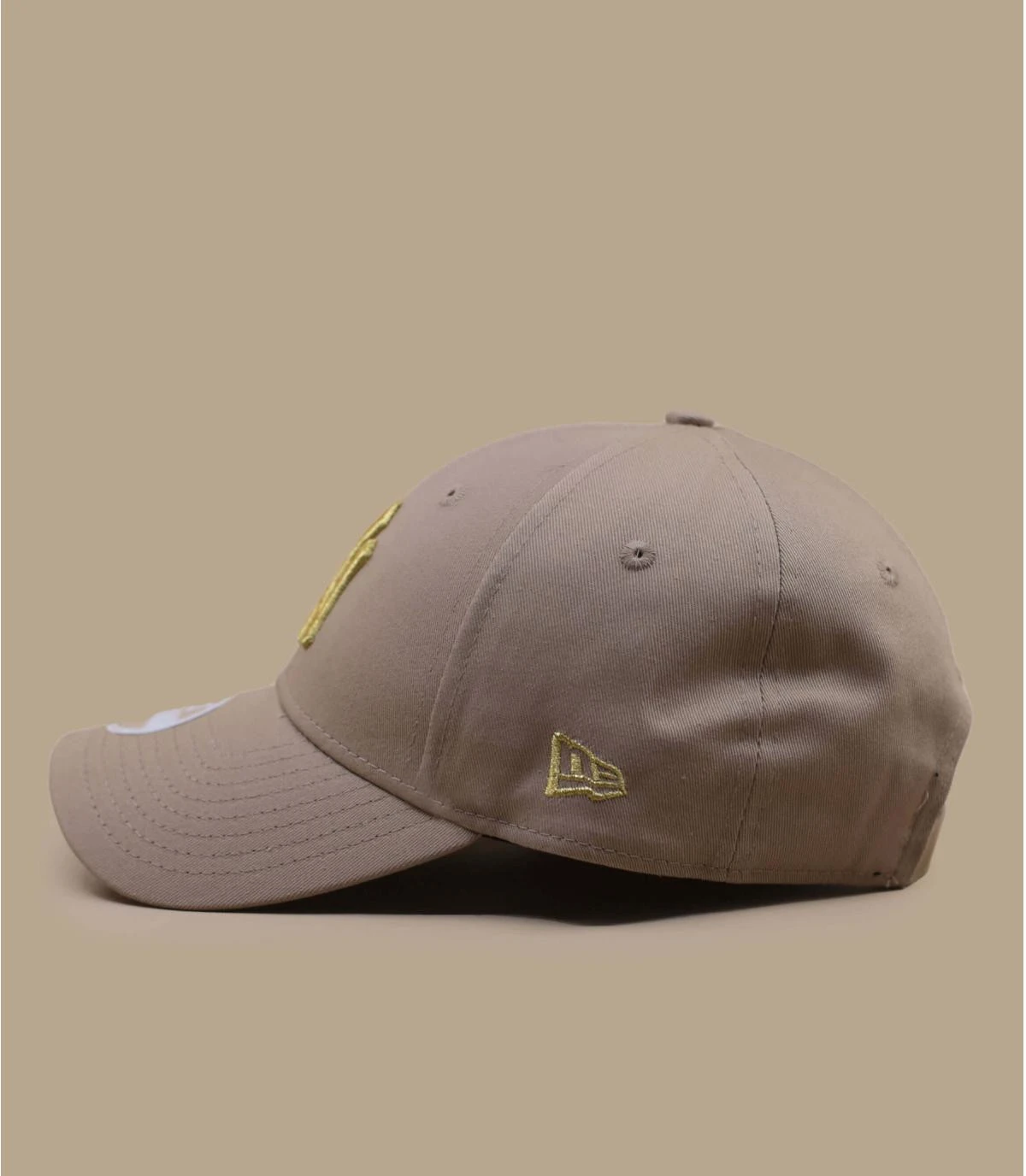 NEW ERA Casquette Wmn Matellic Logo Camel Gold – Image 3