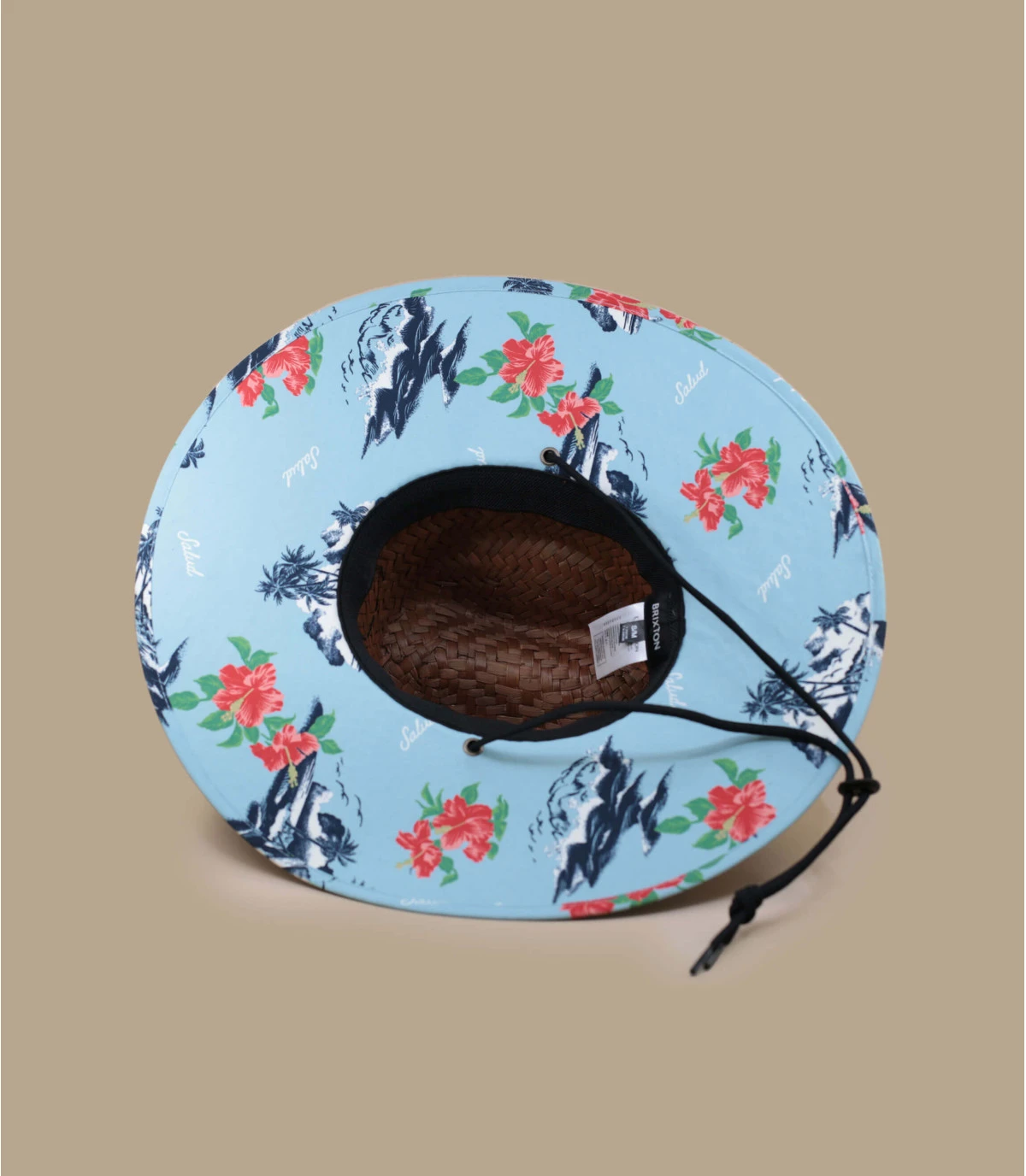 Brixton Crest Sun Hat Copper Canal Blue – Image 4