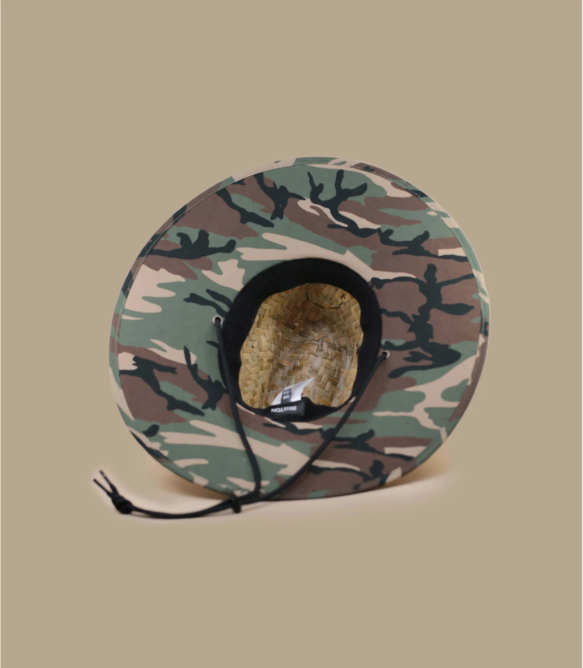 Brixton Crest Sun Hat Tan Camo Surplus – Image 4