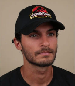 Casquette Jurassic Park Vintage Logo Black