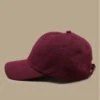 Dad Hat Blank Burgundy Washed