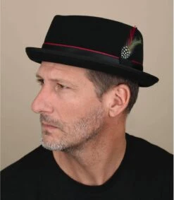 Stetson Diamond Woolfelt Cashmere Black