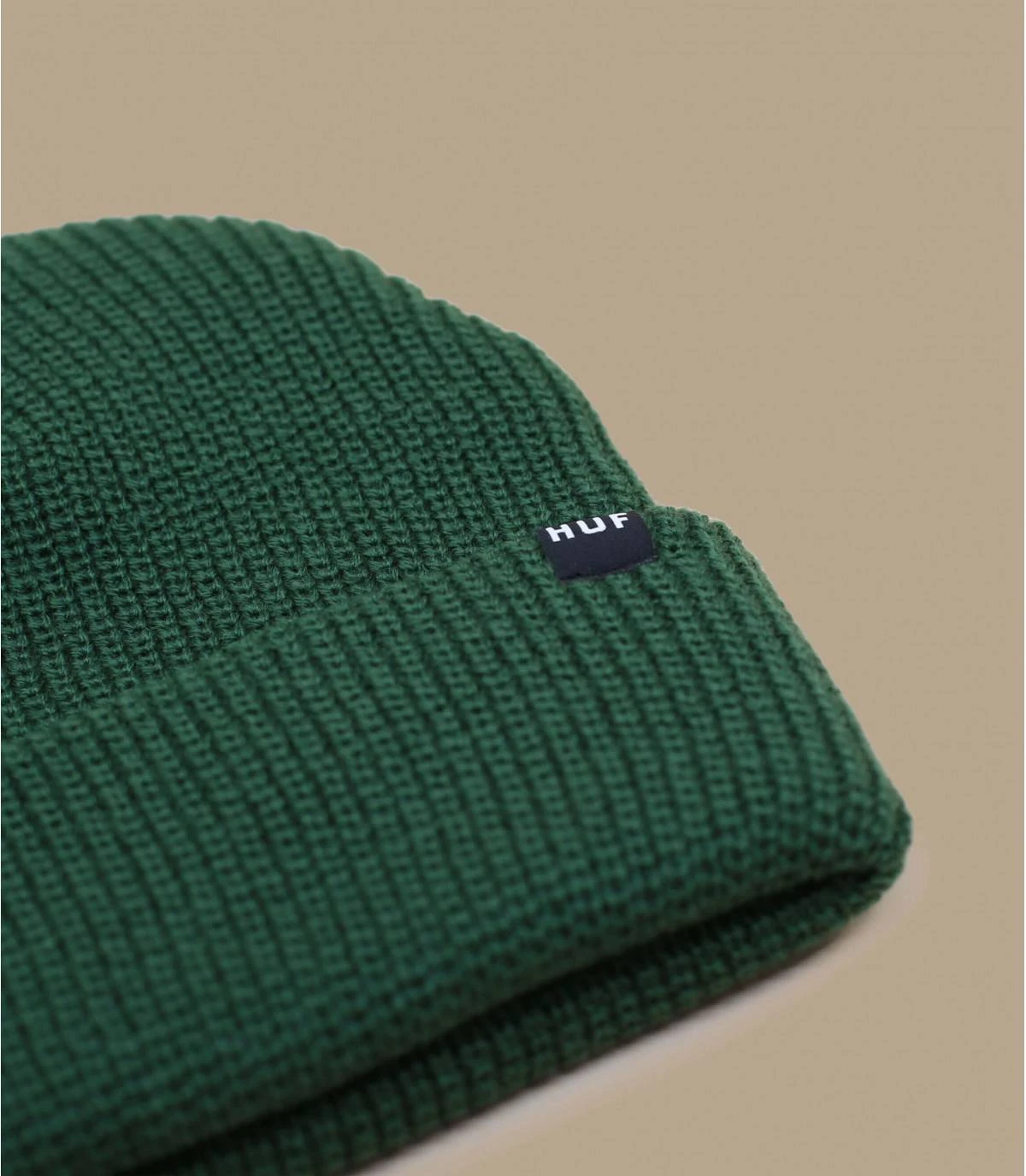 HUF Essentials Usual Beanie Forest Green