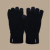 Barts Fine Knitted Touch Gloves Black