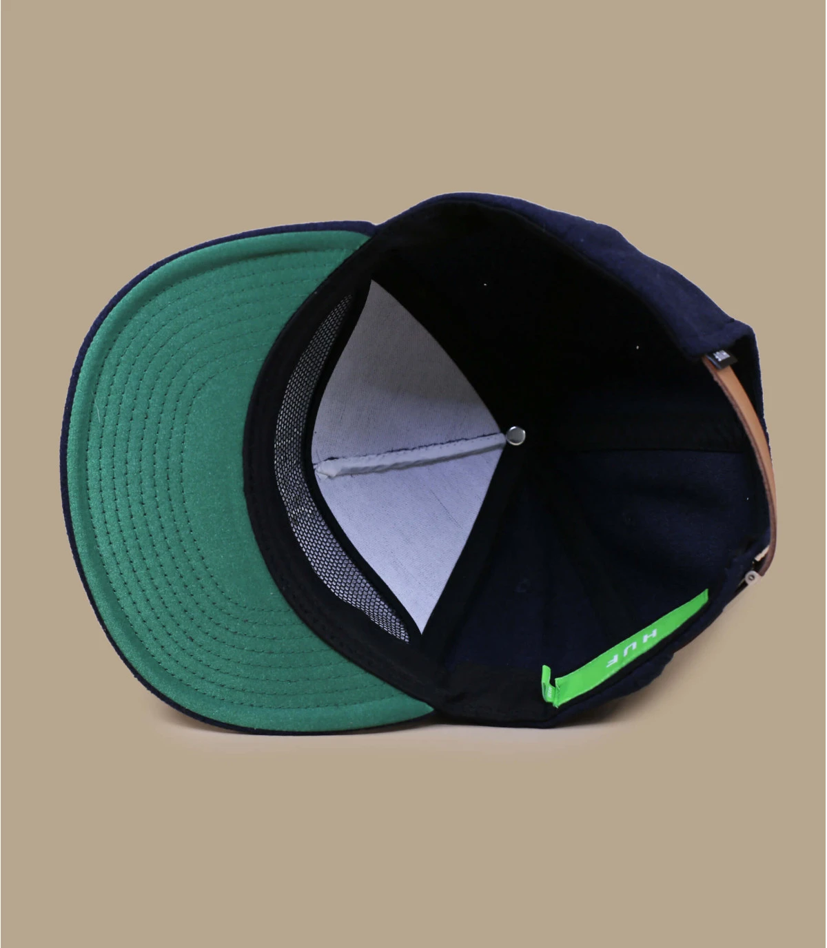 HUF Forever Strapback Navy – Image 6