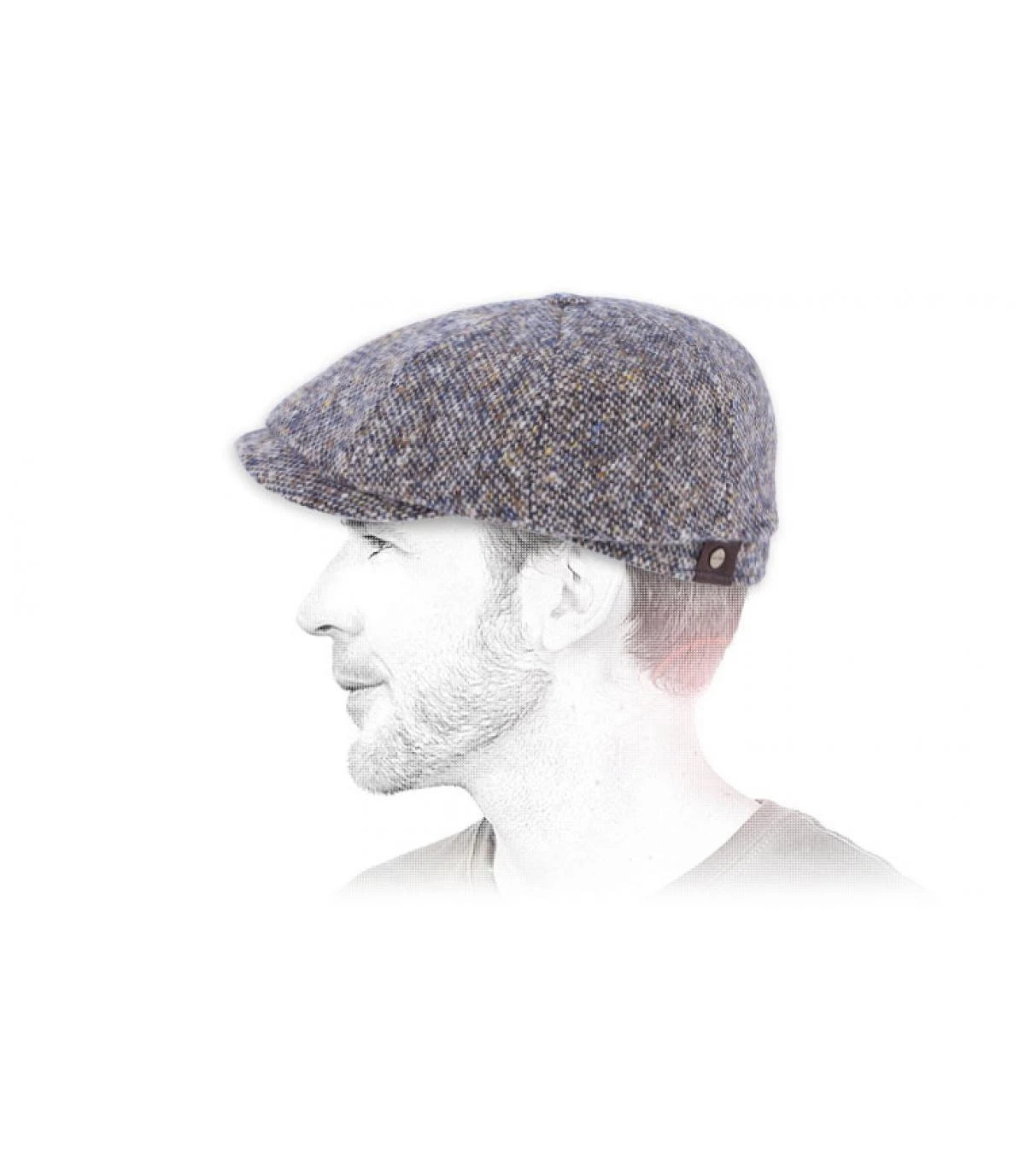 Stetson Hatteras Donegal Laine Bleu â Image 3