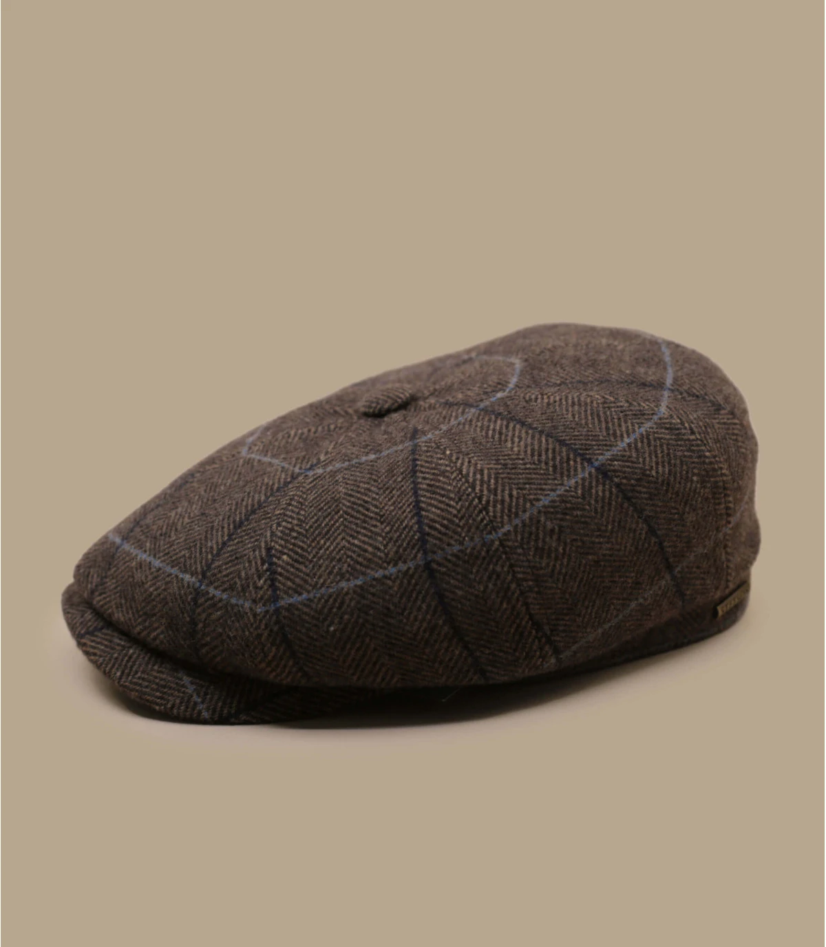 Stetson Hatteras Wool Brown Herringbone â Image 2