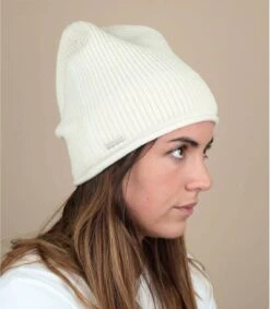 Seeberger Headsock In Recycled Yarn Cream