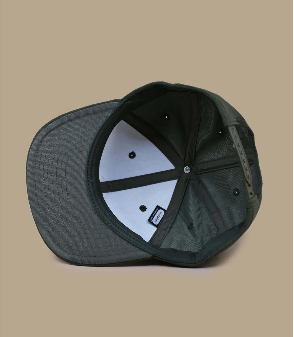 Brixton Holt Snapback Military Olive – Image 6