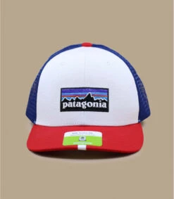 Patagonia Kids Trucker P6 Logo White
