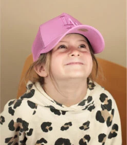 NEW ERA Kids Trucker Tonal Mesh LA Pink