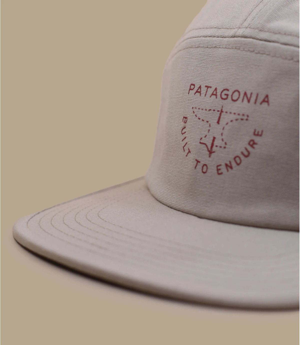 Patagonia Maclure 5 Panel Forge Mark Crest Oak Tan – Image 3