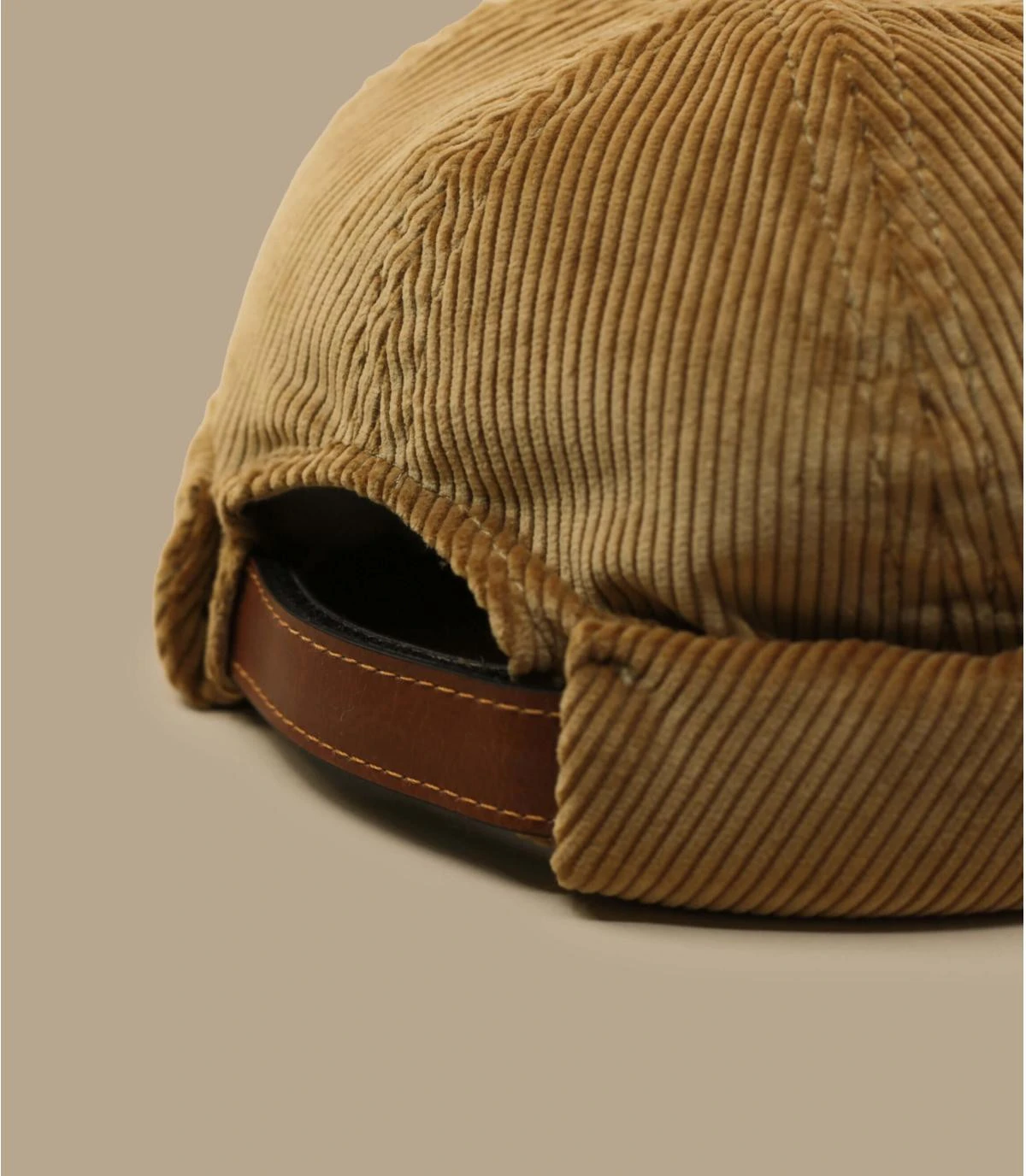 Miki Velvet Corduroy Tan – Image 3