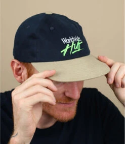 HUF OS System 6Panel Navy