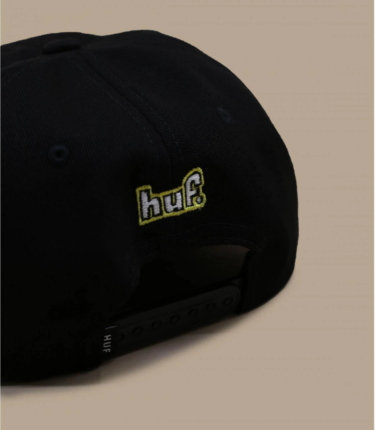 HUF Roasted Unstructured Snpaback Black – Image 4