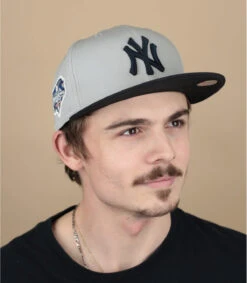 NEW ERA Series 59Fifty NY Gray